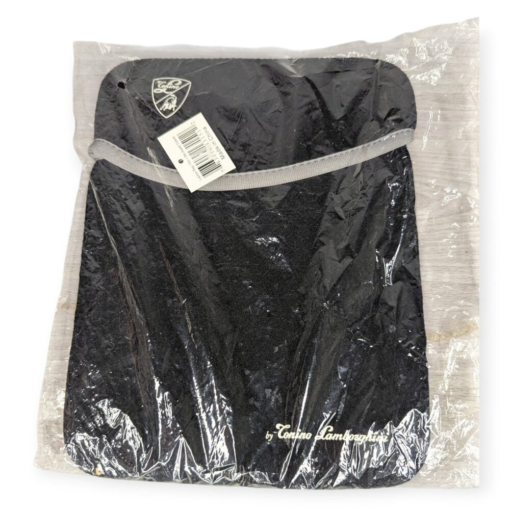 NWT Conino Lamborghini Script Black 10"  x 8" Tablet Sleeve